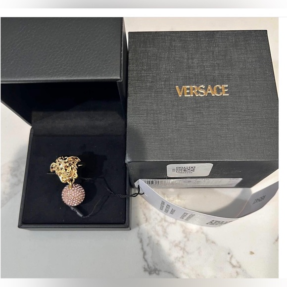 Versace Medusa Sphere Ring